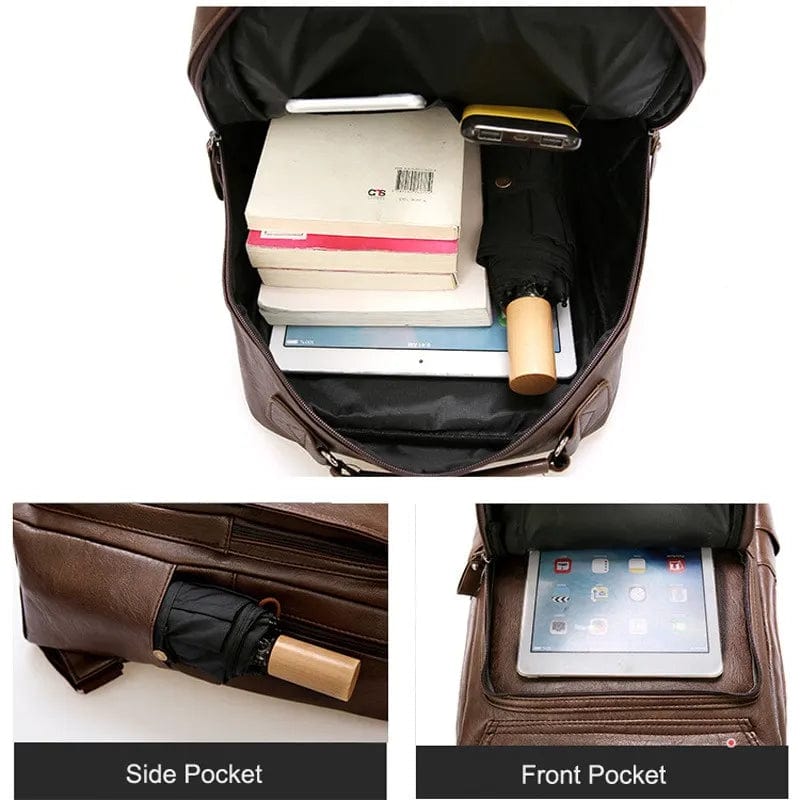 Sac à Dos Cuir Homme Federico | La Casa du Cuir Sacs à dos