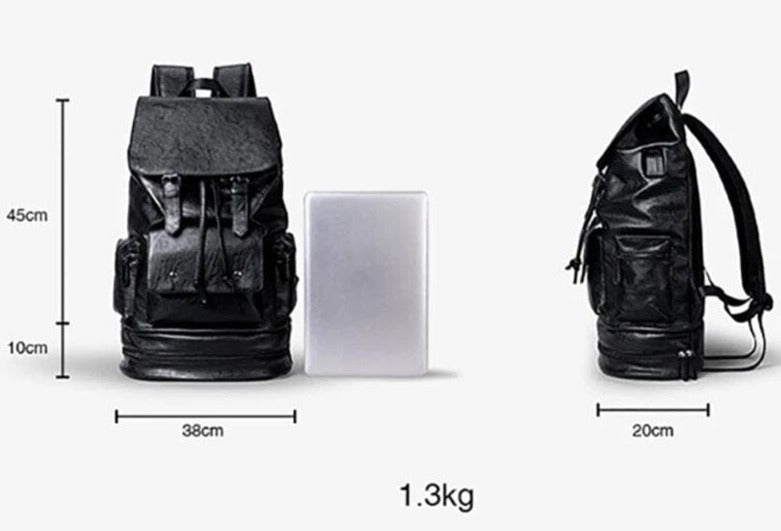 Sac à Dos Cuir Homme Manuel