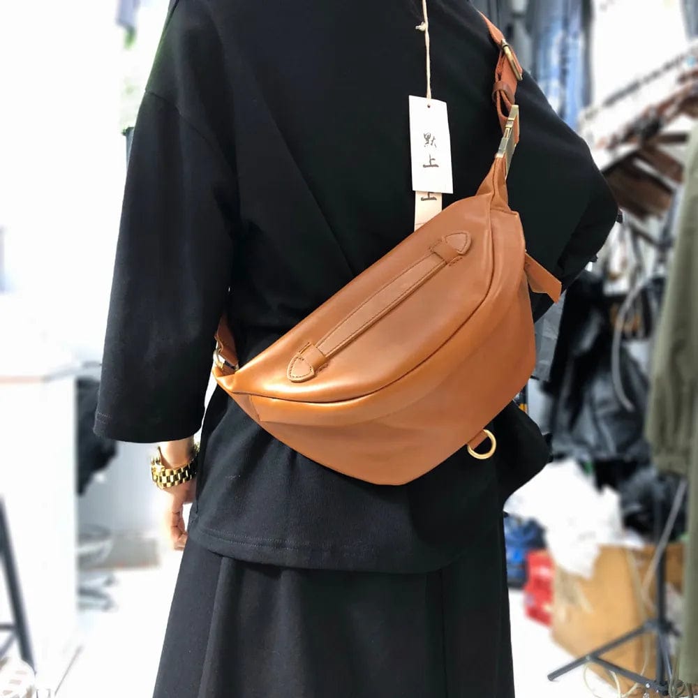 Banane en Cuir Femme