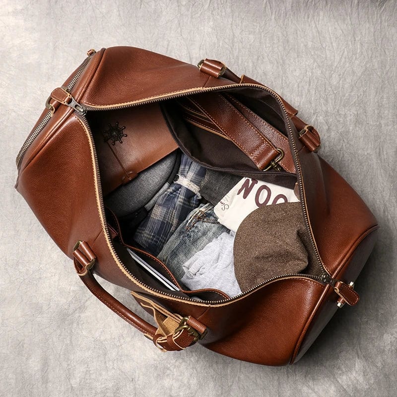 Sac Week-end Cuir Homme Julien | Escapade Chic Sac de voyage