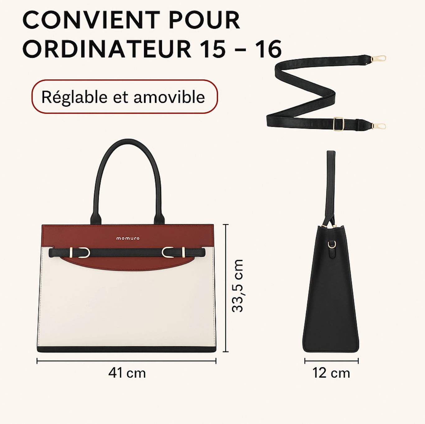Sac pour Travailler Femme - Anne
