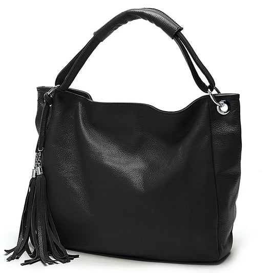 Sac Cuir Femme Cabas Noir, sac de cours a la mode 2025, sac cours cuir