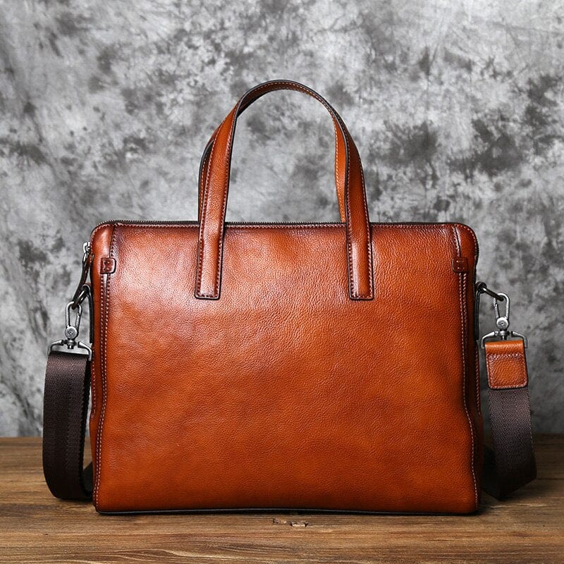 Sac Ordinateur Homme Cuir Ilyan, Sacoche Ordinateur Homme Tendance