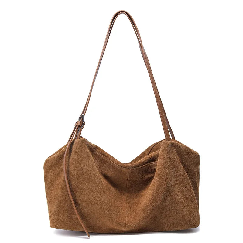 Sac Hobo en Daim Femme Serena – Souple, Tendance et Élégant