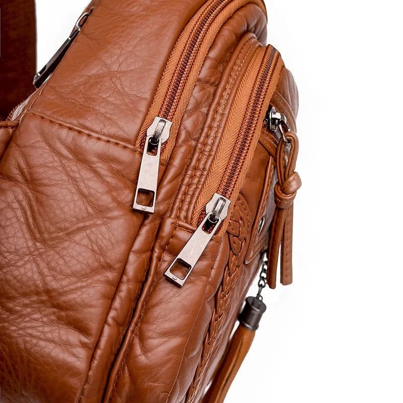 Banane Cuir Femme Sac Cuir