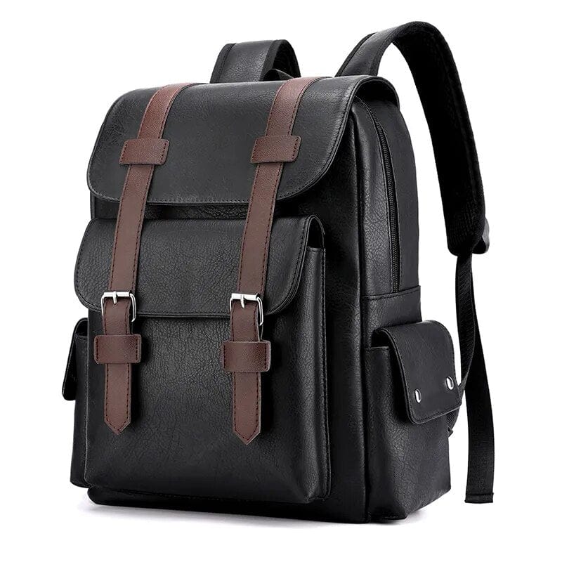 Sac à Dos Cuir Homme Harry Noir / Cuir PU Sacs à dos