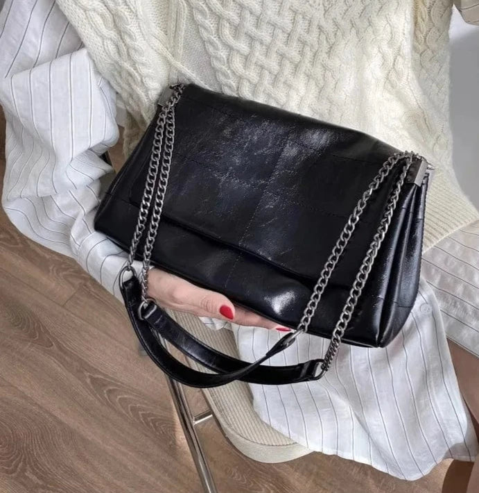 Sac à Main Femme Tendance Noir | La Casa du Cuir Noir / Cuir PU Sac Cuir Femme