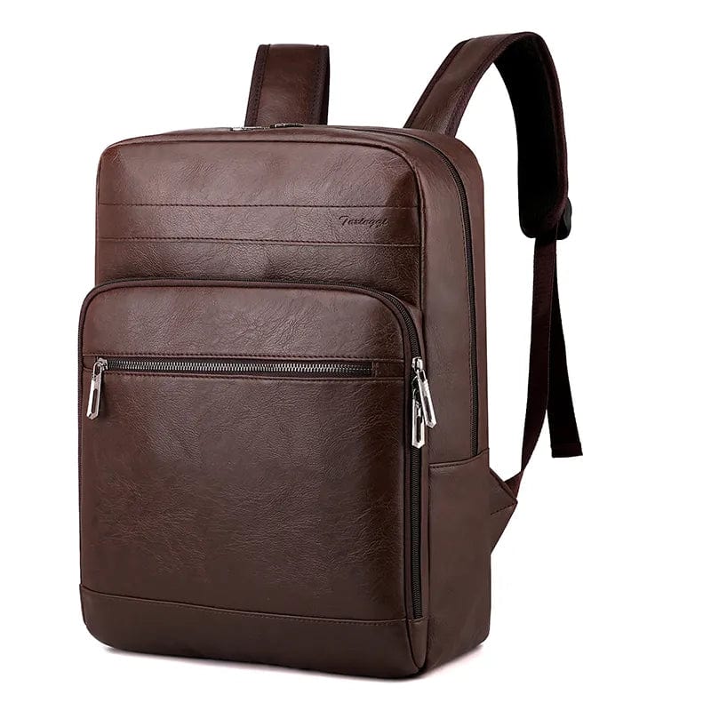 Sac à Dos Cuir Homme Marco, sac cours cuir, sac a dos homme pour ordinateur