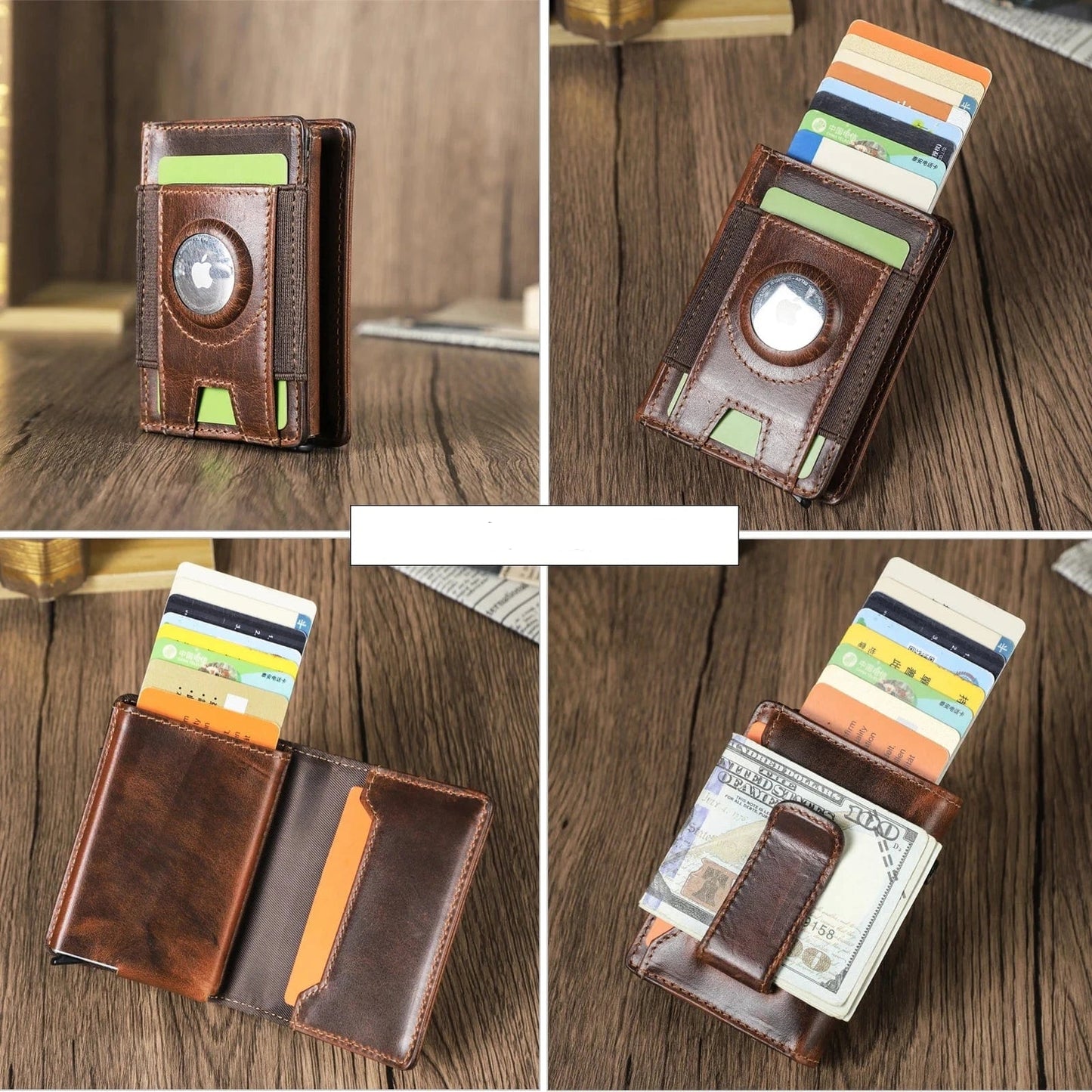 Porte Carte Bancaire cuir Homme|La Casa Du Cuir Café