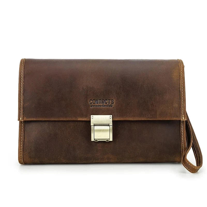 Portefeuille Homme Personnalisé|La Casa Du Cuir Café / Cuir