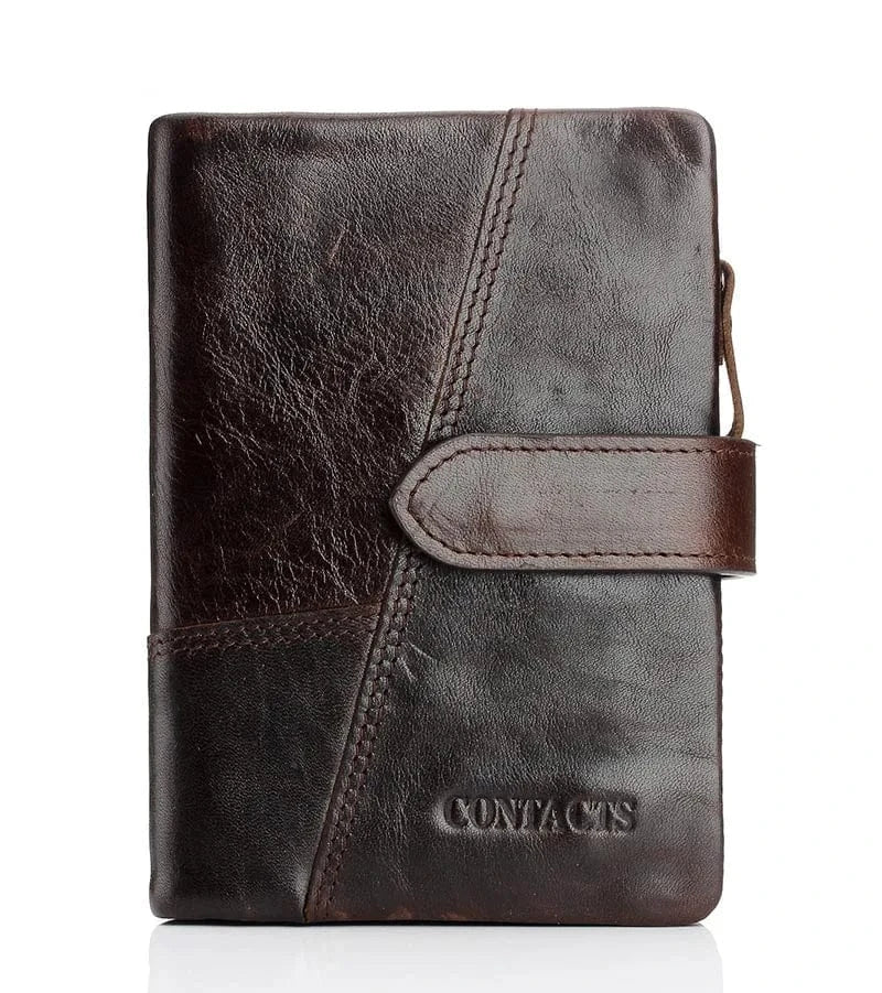 Portefeuille Noir Homme|La Casa Du Cuir Café M / Cuir