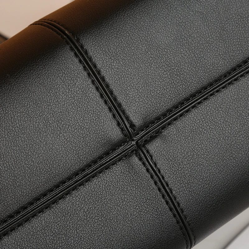 Sac Cabas Rouge | La Casa du Cuir Rouge / Cuir Vegan Sac Cabas