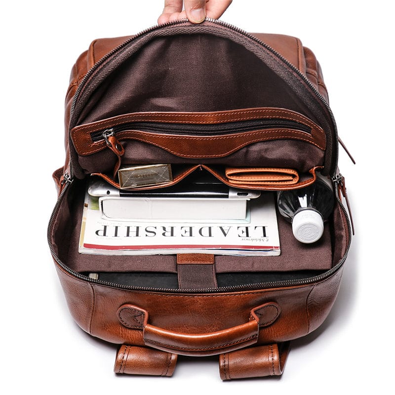 Sac à Dos Cuir Homme Hugo | La Casa du Cuir Sac