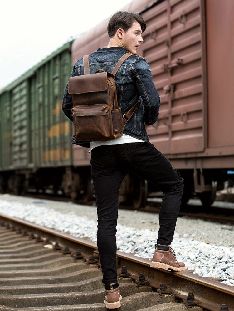 Sac à Dos Cuir Homme Lucas