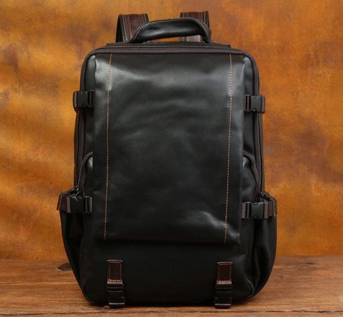 Sac à Dos Cuir Homme Gabriel, sac a dos homme pour ordinateur, sac à ordinateur homme