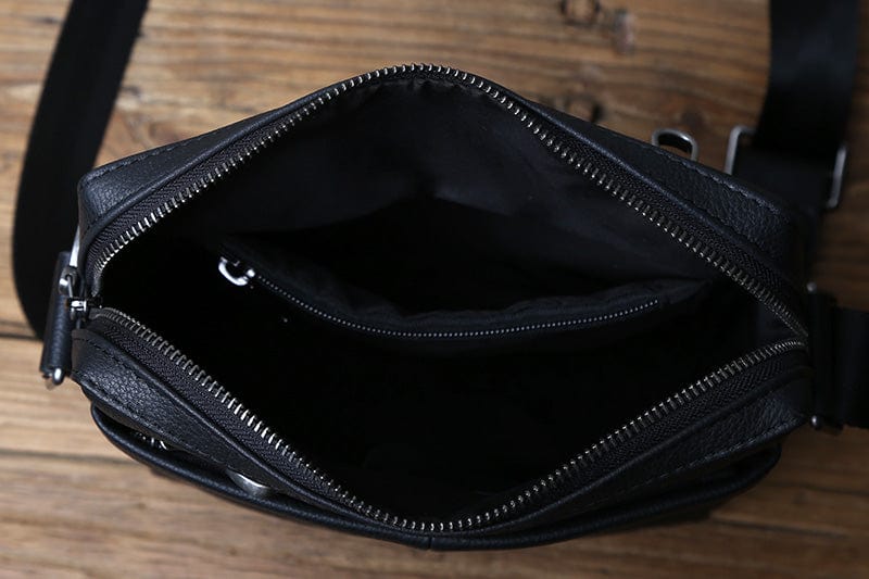 Sac à Main Homme Cuir Ayden | La Casa du Cuir Noir Classic / Cuir / Homme sac à main