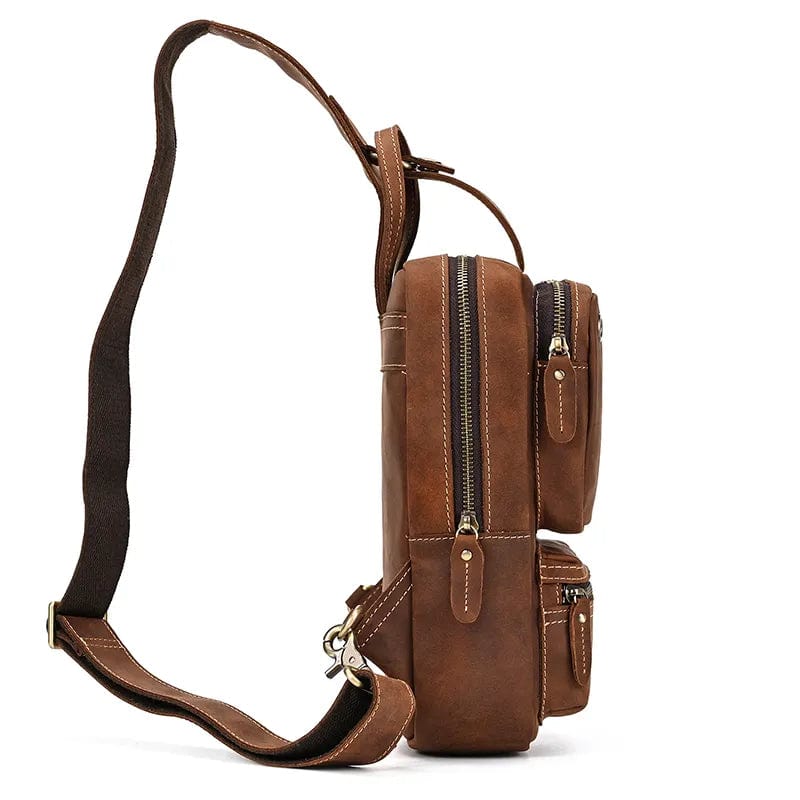 Sac Banane Cuir Homme Rolando | La Casa du Cuir Sacs banane