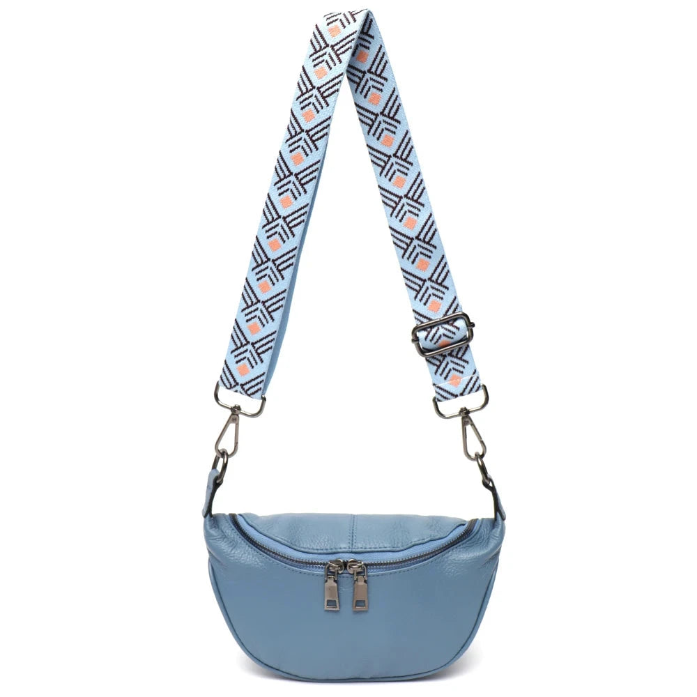 Sac Banane Femme Chic Lys BLUE