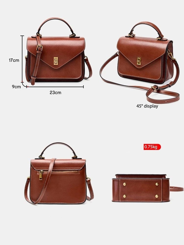 Sac Bandoulière Cuir Femme Adele