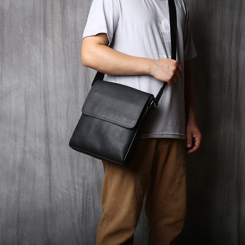 Sac Bandoulière Homme Cuir Eden