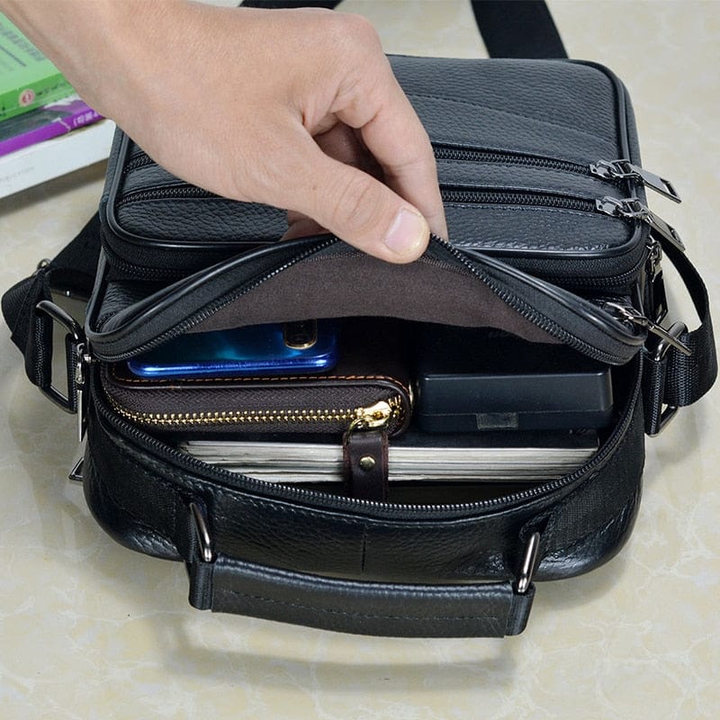 Sac Bandoulière Homme Cuir Noé