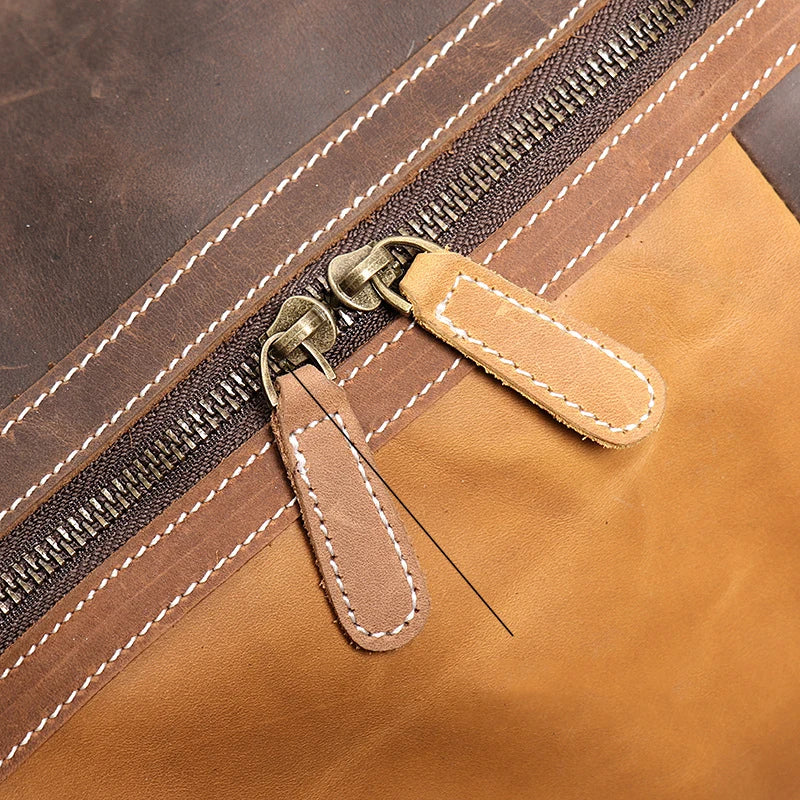 Sac de Voyage de Luxe Femme – Cuir Patchwork Élégant et Pratique Patchwork