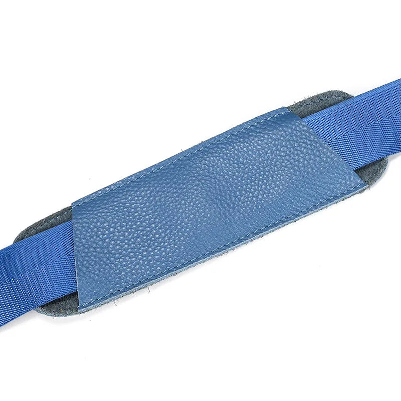 Sac de Voyage Femme Cuir Bleu & Violet – Compartiment Chaussures Sac de voyage