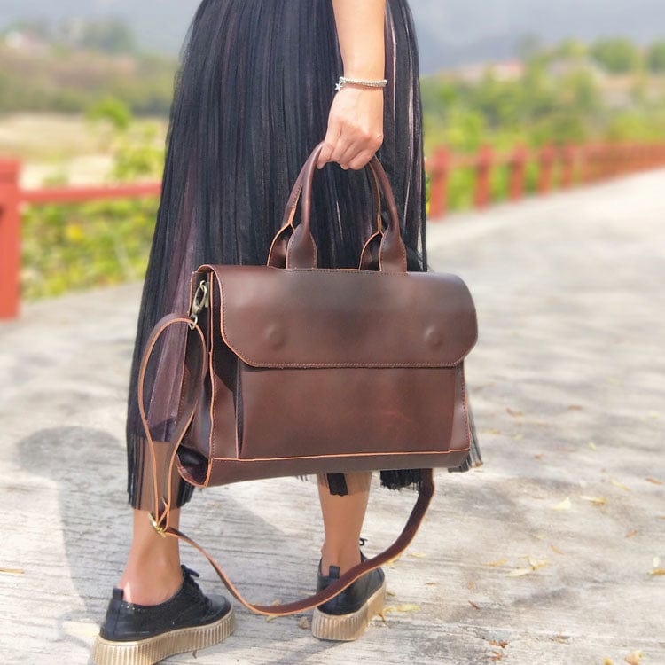 Sac Ordinateur Femme Cuir Anaïs