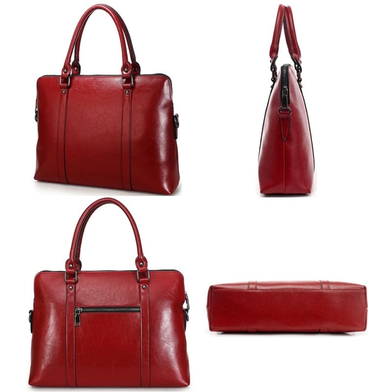 Sac Cuir Ordinateur Femme Alicia