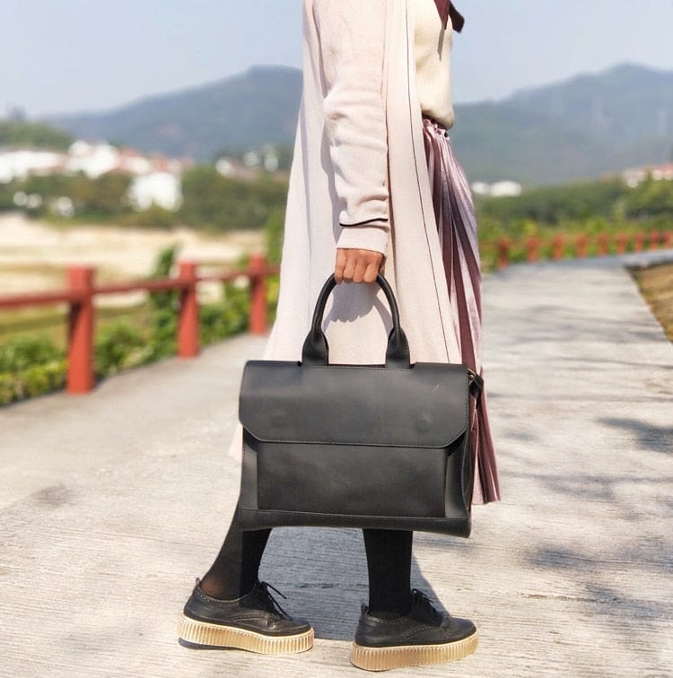 Sac Ordinateur Femme Cuir Anaïs