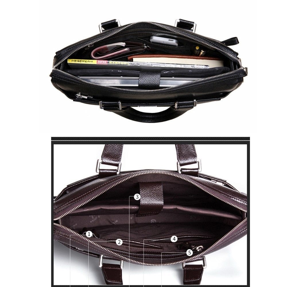 Sac Ordinateur Homme Cuir Diego