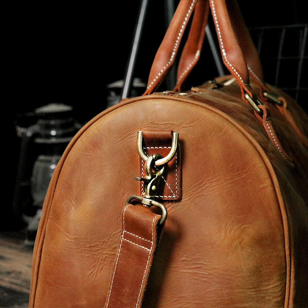 Sac de Voyage Homme Cuir Naim | Cabine Minimaliste Sac de voyage