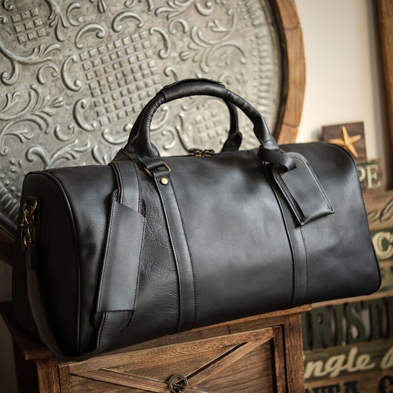 Sac Voyage Homme Cuir Kaïs, sac week end pour homme,
sac en cuir de voyage pour homme,
sac cuir homme voyage, 