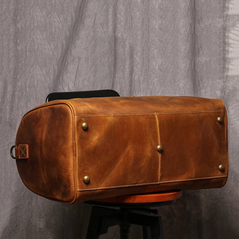 Sac en Cuir de Voyage pour Homme, Sac Cuir Homme Voyage