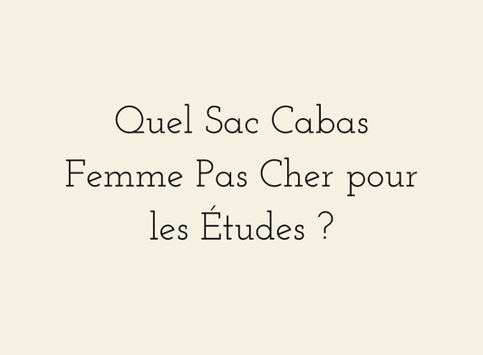 Sac cabas femme pas cher pour les études avec cahiers, ordinateur et essentiels de cours
