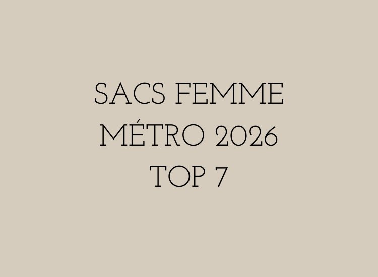 Sélection des meilleurs sacs femme pour le métro en 2026 avec fermeture zip, confort et organisation