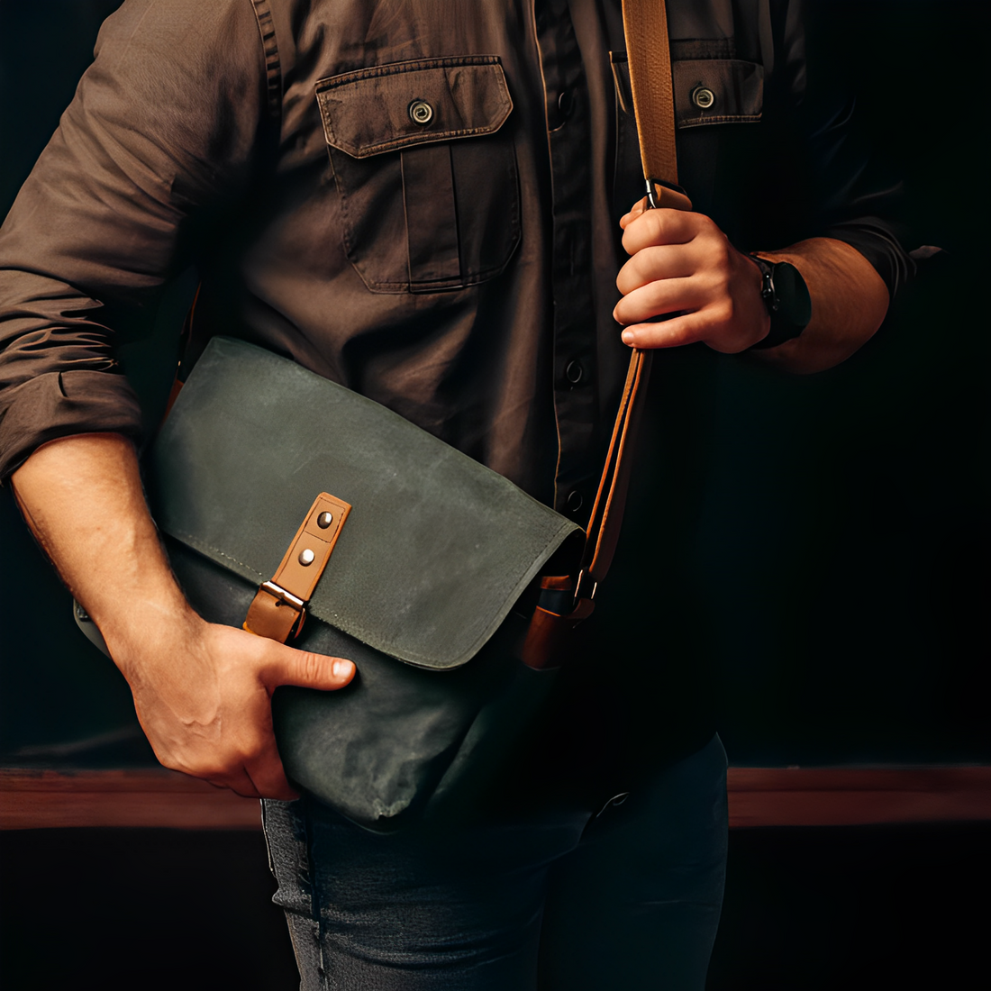 Les 7 Meilleurs Sacs Bandoulière en Cuir pour Homme Tendance