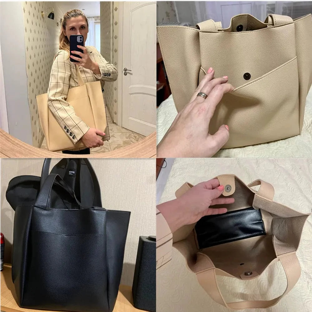 Sac Cabas Cuir Ariel | La Casa du Cuir Sac Cabas