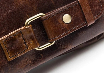 Sac Banane Cuir Homme Aurelio | La Casa du Cuir Sacs banane