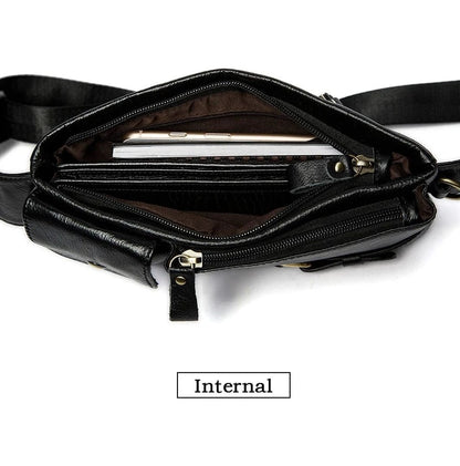 Sac Banane Cuir Homme Aurelio | La Casa du Cuir Sacs banane