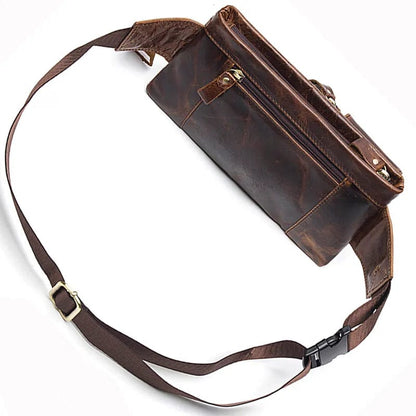 Sac Banane Cuir Homme Aurelio | La Casa du Cuir Sacs banane