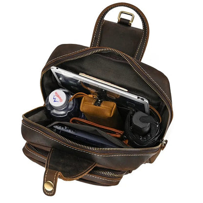 Sac Banane Cuir Homme Rolando | La Casa du Cuir Sacs banane