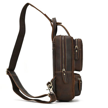 Sac Banane Cuir Homme Rolando | La Casa du Cuir Sacs banane