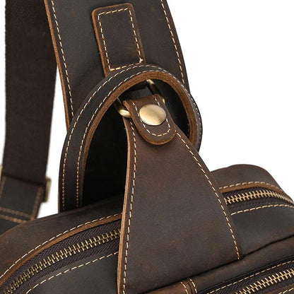 Sac Banane Cuir Homme Rolando | La Casa du Cuir Sacs banane