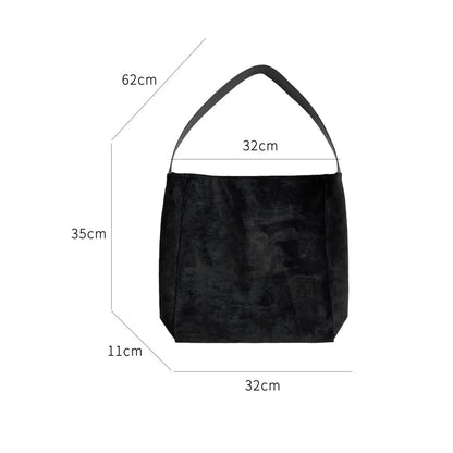 Sac Fourre Tout en Daim