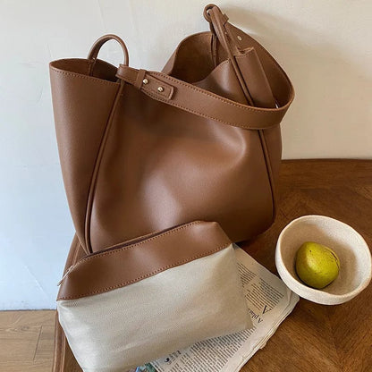 Grand Sac Cabas en Cuir | La Casa du Cuir Sac Cabas