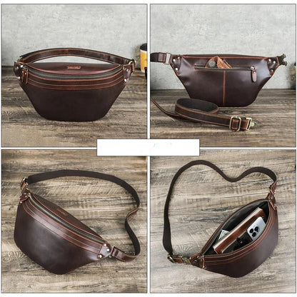 Banane Sacoche Homme Louis | La Casa du Cuir Sac Cuir