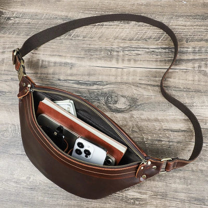 Banane Sacoche Homme Louis | La Casa du Cuir Sac Cuir