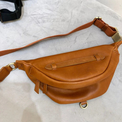 Banane en Cuir Femme