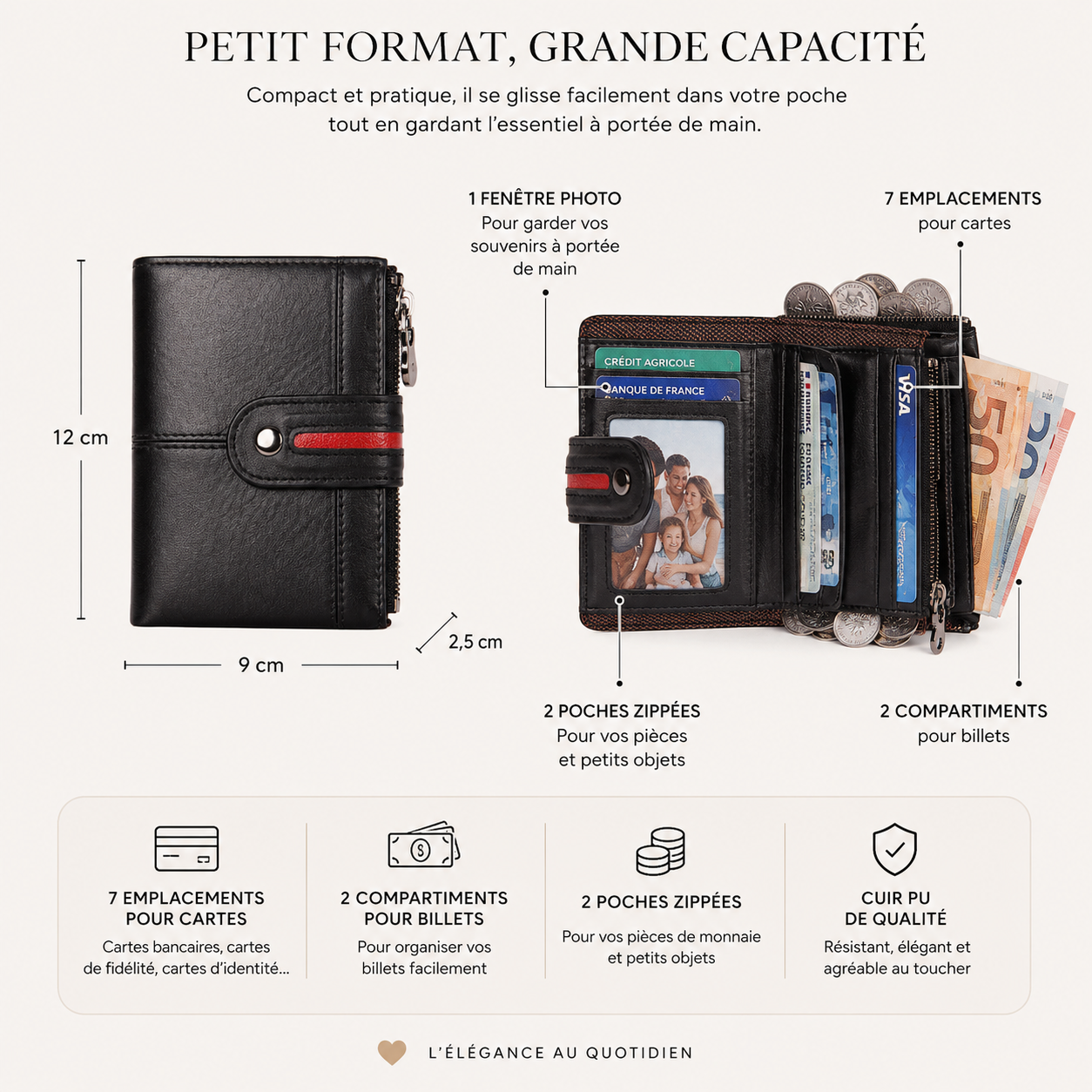 Porte Carte Homme Luxe｜La Casa Du Cuir